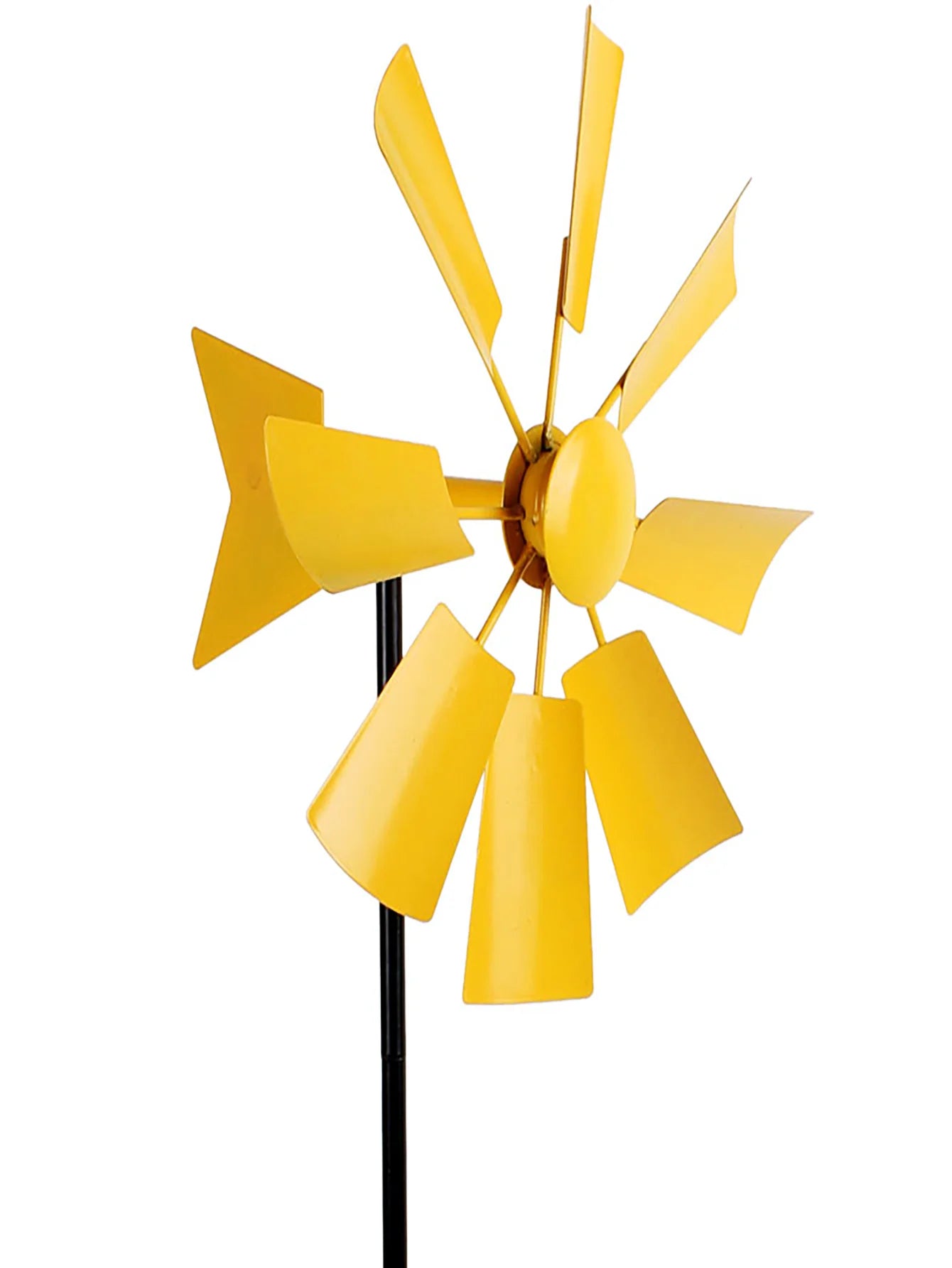 1PCS Creative Metal Rotating Windmill Outdoor Decoration Wrought Iron Windmill Pastoral Decoration Garden Courtyard Arrangement