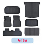Car Floor Mats For Tesla Model Y Juniper 2025 LHD RHD Model Y All Weather Floor Liners Anti-slip Trunk Mat Cargo Liners
