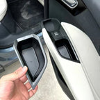 2Pcs/Set front door For Audi Q4 E-Tron 2019 -2025 Armrest Container Door Storage Box Handle Case Accessories