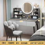 Black Girls Makeup Vanity Table Dresser Stand Drawers Storage Makeup Table Bedroom Desk Coiffeuse De Chambre Home Furniture