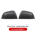 Tesla Model 3/Y ABS Carbon Fiber Look Side Rearview Mirror Cover