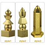 1Pc Buddhist Feng Shui Brass Five Element Pagoda-amulet Can Be Equipped With Tibetan Treasures Pagoda Heaven And Earth