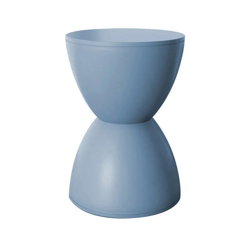 Fashion Nordic Creative Modern Simple Bench Foot stool Round stool Thickened Plastic Round Stool Home Dector