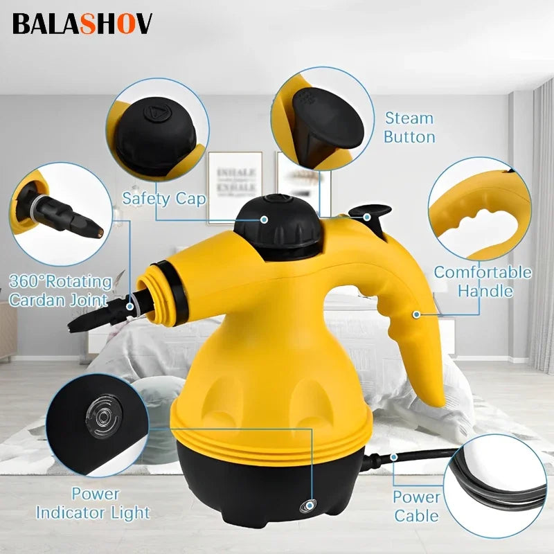 Handheld steam cleaner high pressure Cleaning machine household air conditioner Kitchen Hood cleaner Portable car steam cleaner