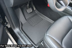 For Tesla Model Y 2017-2024 and Model 3 2021-2025 Highland All Weather Floor Mats Trunk Liners Full Protection Car Accessories