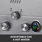 VEVOR 6L-18L Propane Gas Tankless Water Heater, Bathroom heating instant,Outdoors Water Heater Boiler Car Camping