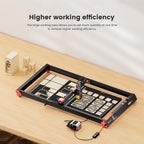 AlgoLaser Alpha MK2 22W 40X85CM Laser Engraving And Cutting Machine Cnc Desktop 20W Laser Engraver Rotary Roller Air Pump