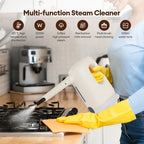 1200W Hand-held Steam Cleaner High Temperature Pressurized Steam Cleaning Air Conditioning Kitchen Hood Car Electric Cleaner