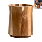 Natural Wooden Kitchen Organizer Storage Box Cabinet Drawer Dividers Closet Space Saver Cooking Tool Home Organization Supplies