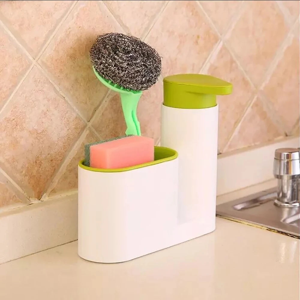 Kitchen Shampoo Soap Dispenser Container Holder Newest Portable Home Bathroom Plastic Practical Liquid Soap Shampoo Storage 1PCS