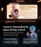AI Voice Companion Chatbot AI Robot GPT Festival Gift Anime Girl Multilingual Multilingual Emotion Recognition Voice Interaction