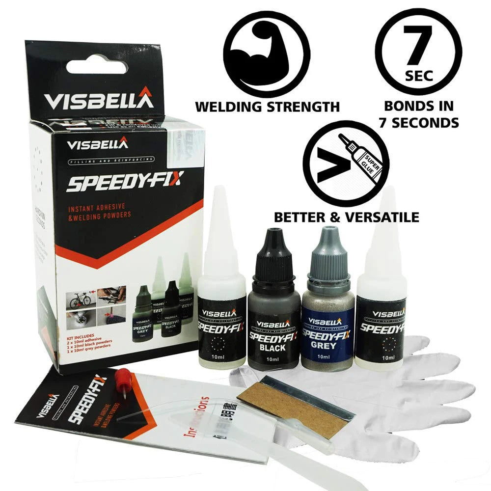 7 Seconds Super Glue Strong Liquid Powder Speedy Fix Metal Plastic Wood Repair Universal Caulk Adhesive Welding Glue all