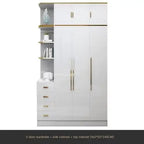 White Gold Wardrobe Designer Clothes Waterproof Children Wardrobe Organizers Nordic Vestidor De Armario Abiertos Hotel Furniture