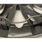 15" Hubcaps, Silver Alloy Finish, 2.00 x 15.00 x 15.00 in