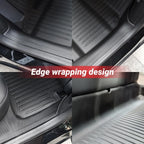 Fully Protection Floor Liners For 2025 Tesla Model Y Juniper Floor Mats with Door Sill Protector Front Rear Cargo Liner  Juniper