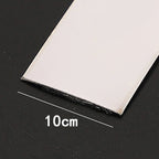 10cm Wide Gold Wall Sticker Strip Stainless Steel Flat Self Adhesive Living Room Decoration Mirrors for Home Wall Edge Strip