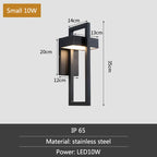 Modern Outdoor Decorative Wall Lamp