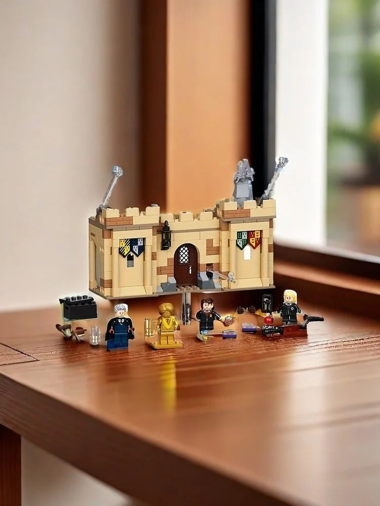 LEGO Harry Potter 76395 Hogwarts First Flying Lesson Building Set - Ideal Gift for Kids 7+ | AlluCanFind