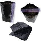 10-100 planting bags PE polybags vegetable nursery bags garden plastic bags peanut thickened planting bags nursery pots