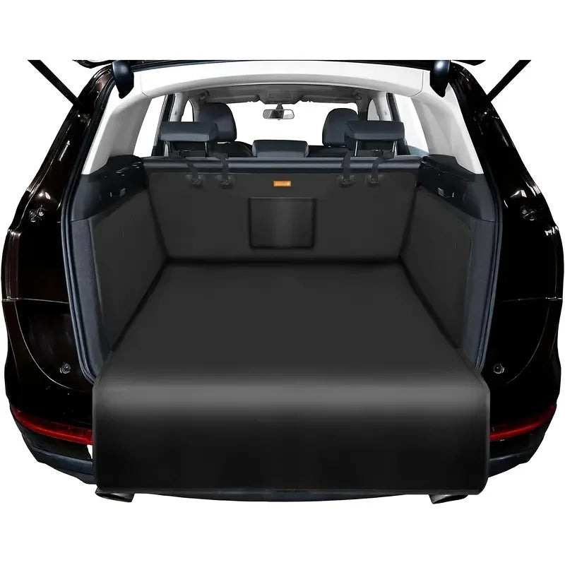 Washable Luggage Mat Fit Dog Car Trunk Liner Protector Non Slip Waterproof Pet Cargo Cover Scratch Resistant for Small Trucks