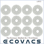 Ecovacs Deebot X1 OMNI / T10 OMNI Robot Vacuum Cleaner Spare Parts, Rubber / Side Brush, Cover,Hepa Filter, Mop Rag, Dust Bag