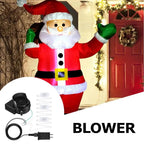 Inflatable Air Blower Portable Mini Air Blower With LED Light String Replacement Blower Fan for Halloween Xtmas Garden Decor