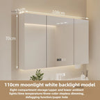 Bathroom Wall Mounted Mirror Cabinet Modern Smart Bathroom Cabinets with Mirror Creative Bathroom Storage Cabinet Home Furniture