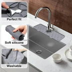 1-6PCS Faucet Splash Proof Pad Cross-Border Faucet Suction Pad Sink Splash Proof Drainage Pad Pool Platform Water Blocking Pad