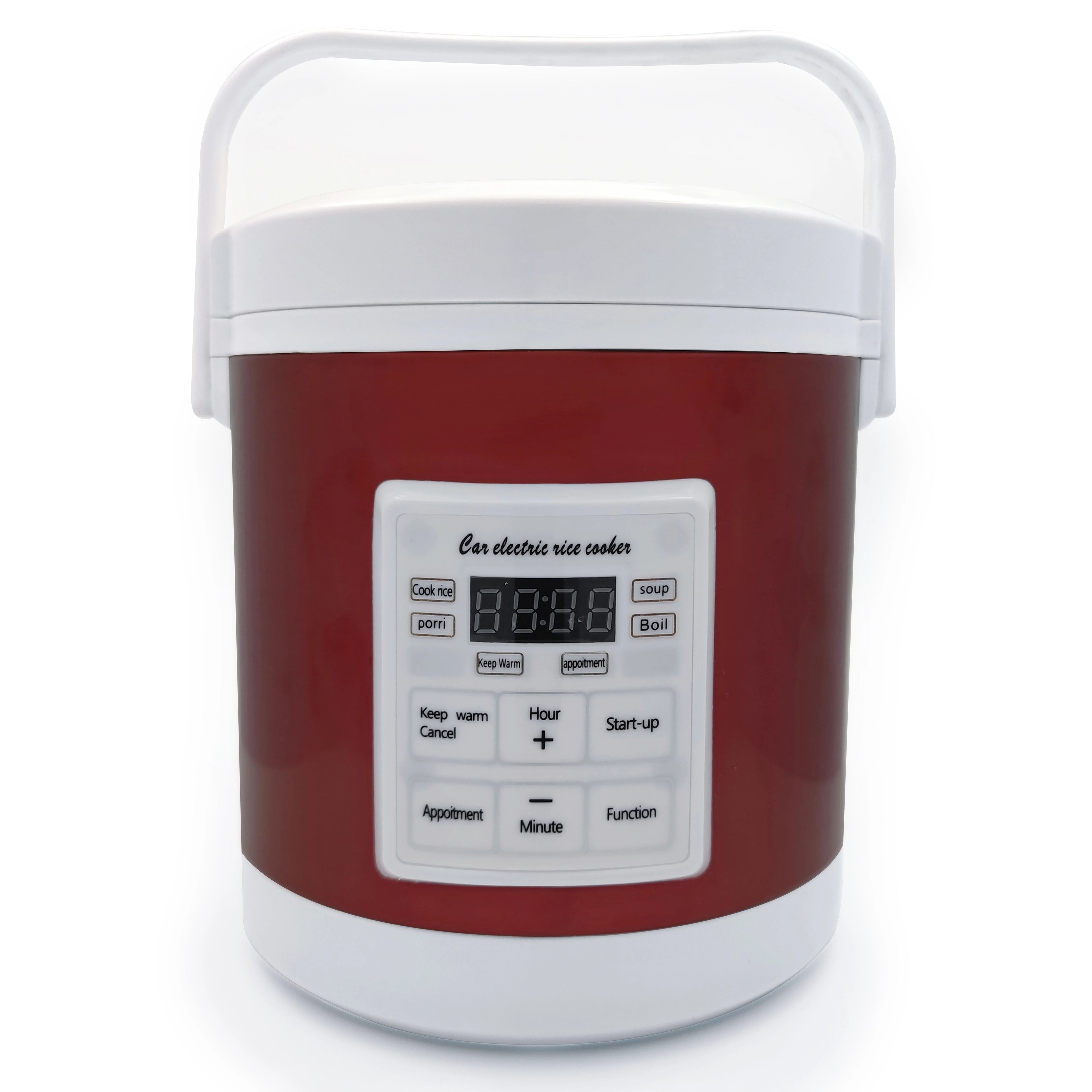 New Coming Rice Cooker Used in Car and Truck 12v to 24v also for Home 220V Enough For Two Persons