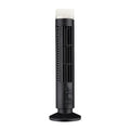 LED Tower Fan Bladeless Cooling Fan 2 Gear Speed Mini Vertical Conditi