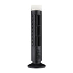 LED Tower Fan Bladeless Cooling Fan 2 Gear Speed Mini Vertical Conditi