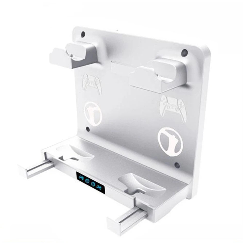 Controller Charger Hanging Game Controller Charger Station Storage Earphones Bracket With Display Light for PS VR2 PS5