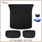 For Tesla Model Y 2017-2024 and Model 3 2021-2025 Highland All Weather Floor Mats Trunk Liners Full Protection Car Accessories