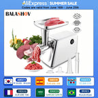 Electric Meat Grinder Sausage Maker with 3 Grinding Plates Food Pusher Meat Mincer Juicer Food Grinder for Home Kitchen