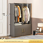 NEW Wardrobe Clothes Cabinets Dressers Cube Storage Locke Closet Plastic Collapsible Sturdy Home Bedroom Foldable Furniture