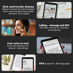 Bigme Hibreak ereader, 5.84'' e-ink eBook reader, 36-level adjustable front light, Android 11 open system, dual camera e-book