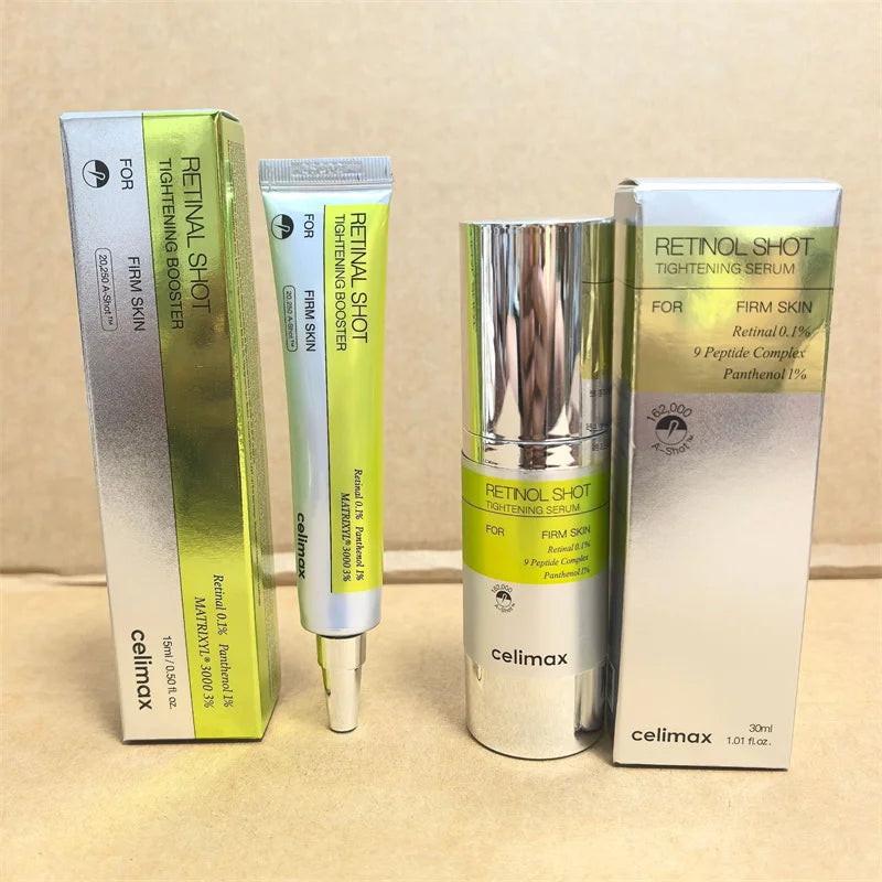 Celimax The Vita A Retinal Shot Tightening Booster Firm Skin Eye Cream 15ml Face Serum 30ml Set Beauty Skin Care Korean Original