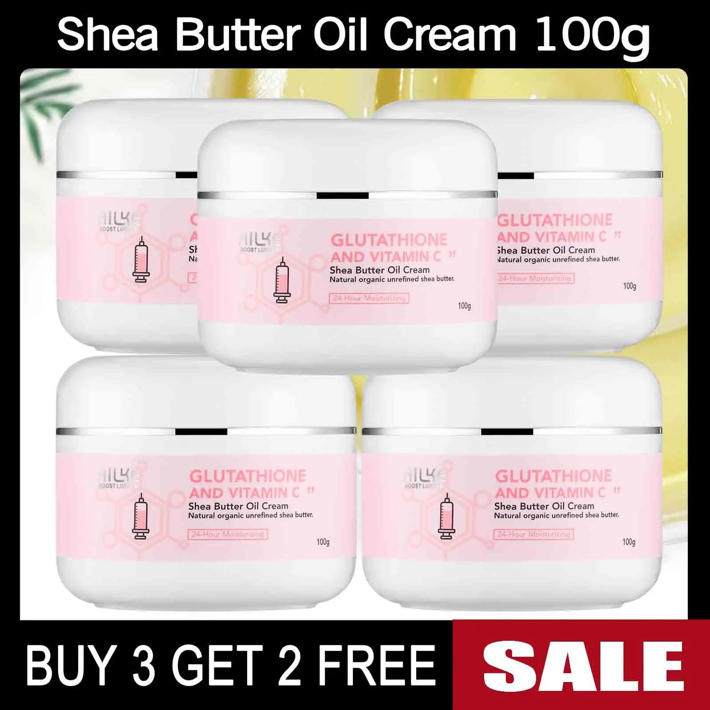 AILKE Glutathione Vitamin C Whitening Skin Care Set