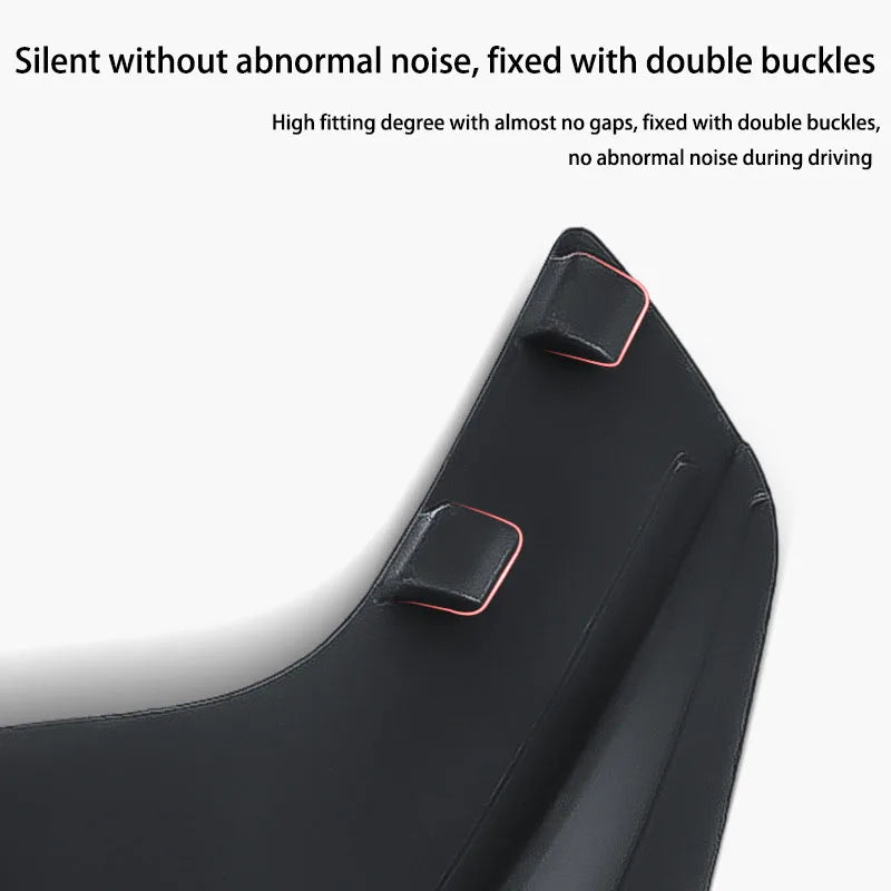 TPE Soft Mud Flaps for Tesla Model3 Highland 2024 Model Y 2024-2021 Mudflaps Splash Guards Mudguards Front Rear Fender Protector