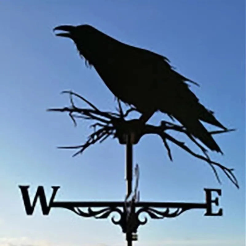 Stainless Steel Rooster Weathervane Weather Vane Yard Garden Barn Ornament Collies Shed Kit Weather Vanes Roofs Dropshipping
