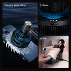 Ulanzi SK-10 3 in 1 Magnetic Cell Phone Stand with Cooling Fan and Wireless Charger for iPhone Height Adjustable Phone Desk Hold