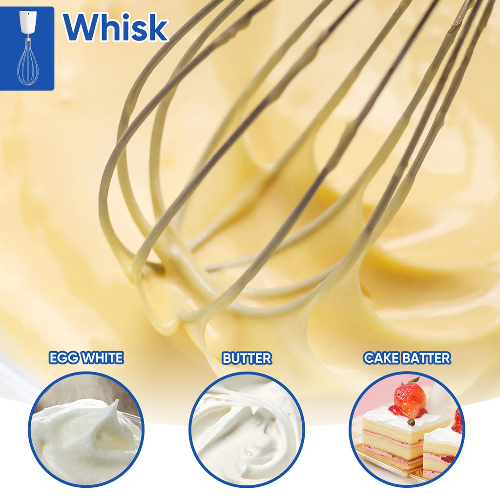 BioloMix 1000W 4-in-1 Immersion Hand Blender | Chopper, Whisk & Smoothie Cup