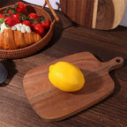 Kitchen Tool Hangable Wooden Chopping Blocks Exquisite Convenient Pizza Tray Natural Solid Wood Cheese Board Dining Room