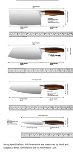 Kitchen Knife Stainless Steel Slicing Cleaver Japanese Chef Fish Cutting Vegetables Meat Cooking Knives Set Tools Kitchen Knives