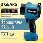 3000W Brushless Powerful Air Blower 450m/s Turbo Jet Blowers 320000rpm Handheld Leaf Blower For Makita Battery Tools Power