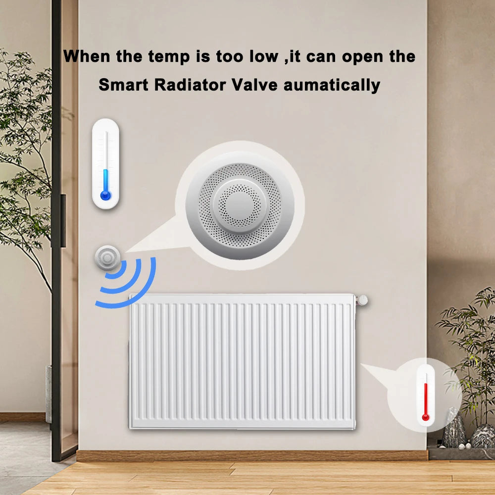 Smart Tuya Zigbee WIFI 5 in 1 Airbox Formaldehyde VOC CO2 Temperature Humidity Detector App Control Smart Home Scene Linkage