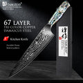 TAMZUODamascus Steel Kitchen Tools Set Cooking Chef Knives For Household Chopping Slicing Fruit  Knife