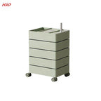 360 Rotating Storage Cabinet Movable Bedside Cabinet Ins Minimalist Nordic Internet Celebrity Cosmetics Multilayer File