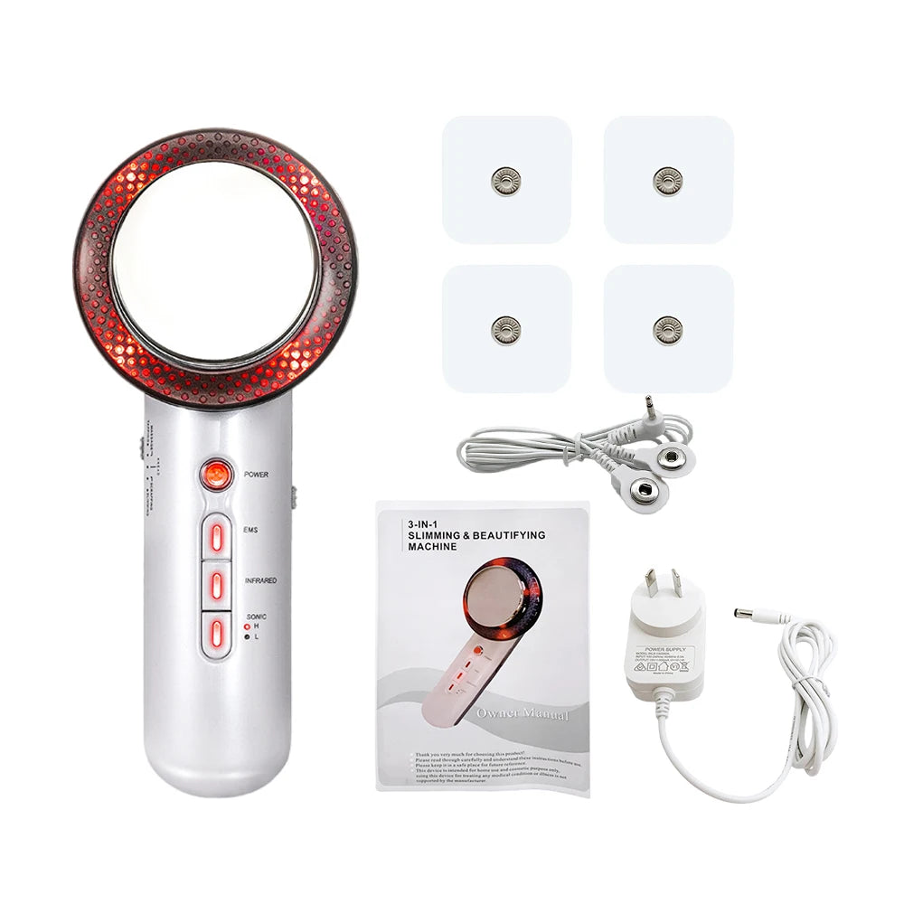Body & Skin Care Therapy Massager with EMS & Cavitation