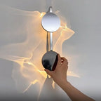 Modern Simple Light Shadow LED Wall Lamp Rotatable Corrugated LED Wall Light Living Room Parlor Stairs Aisle Atmosphere Wall